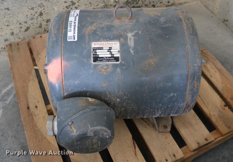 image for item EW9115 Buffington & Payne rotary phase converter/rotoverter