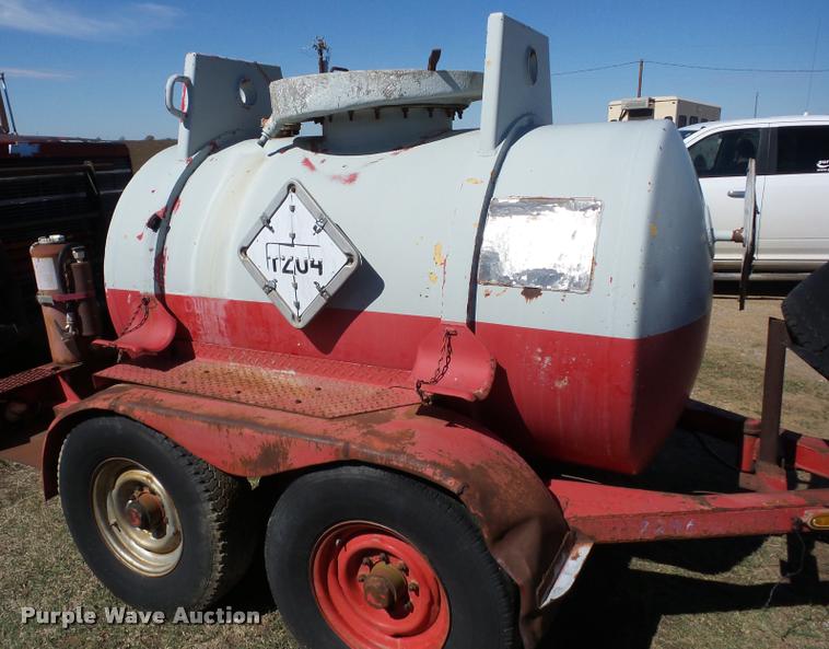 image for item K6482 1981 Halliburton tank trailer