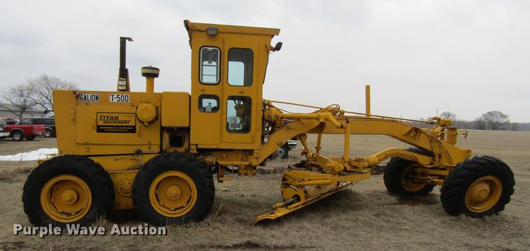 image for item DA3580 1973 Galion T500A rigid frame motor grader