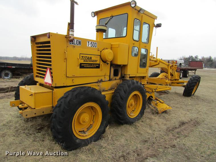 image for item DA3580 1973 Galion T500A rigid frame motor grader