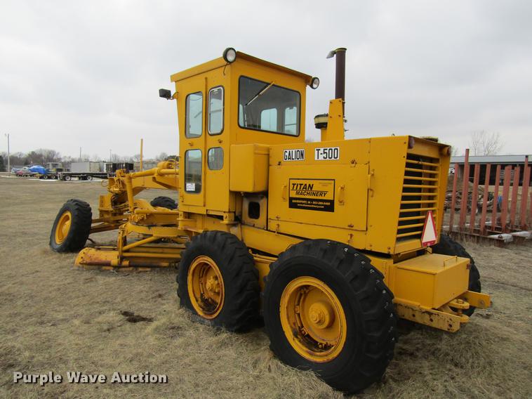 image for item DA3580 1973 Galion T500A rigid frame motor grader