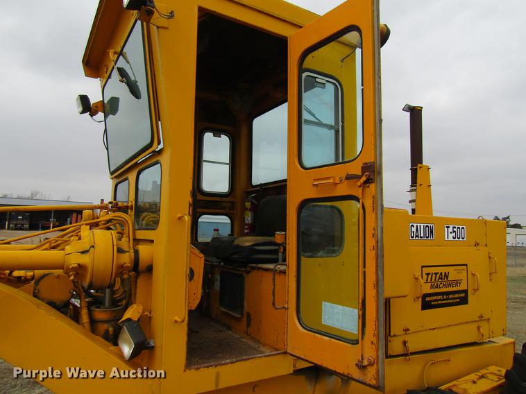 image for item DA3580 1973 Galion T500A rigid frame motor grader