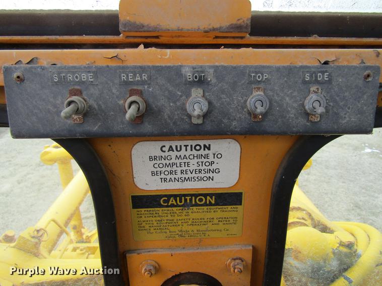 image for item DA3580 1973 Galion T500A rigid frame motor grader