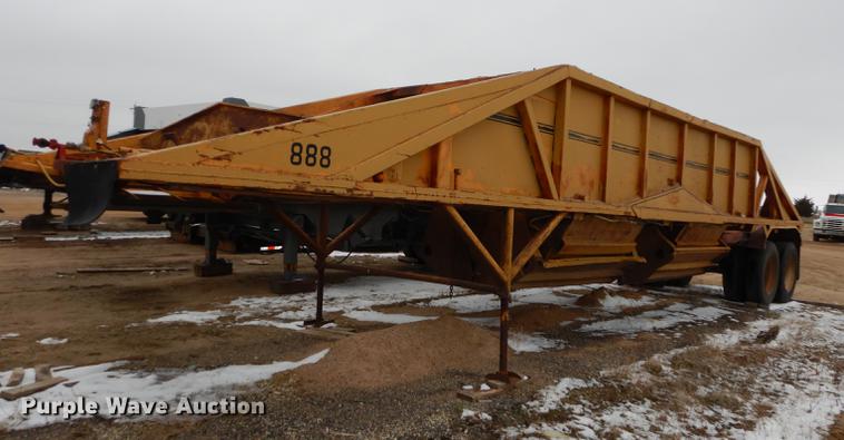 image for item DC0401 1969 Timpte BD2T double hopper bottom dump trailer
