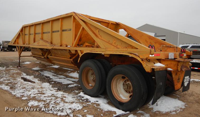image for item DC0401 1969 Timpte BD2T double hopper bottom dump trailer