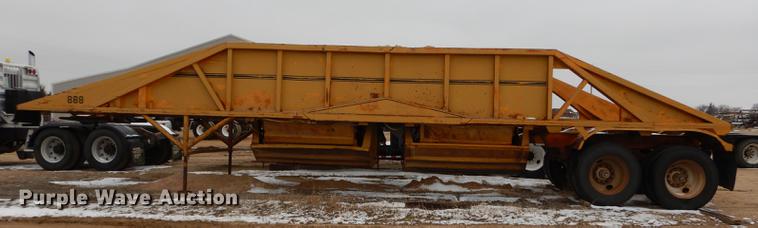 image for item DC0401 1969 Timpte BD2T double hopper bottom dump trailer