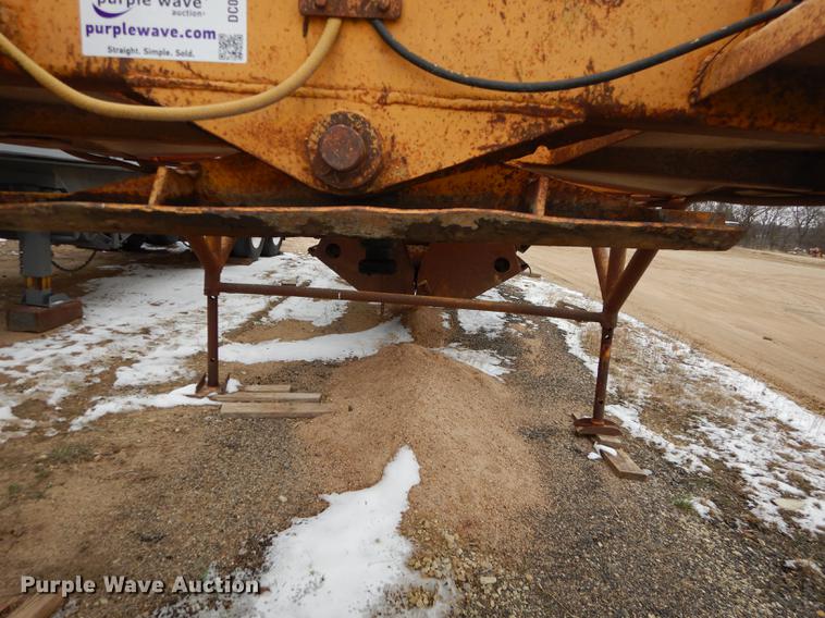 image for item DC0401 1969 Timpte BD2T double hopper bottom dump trailer