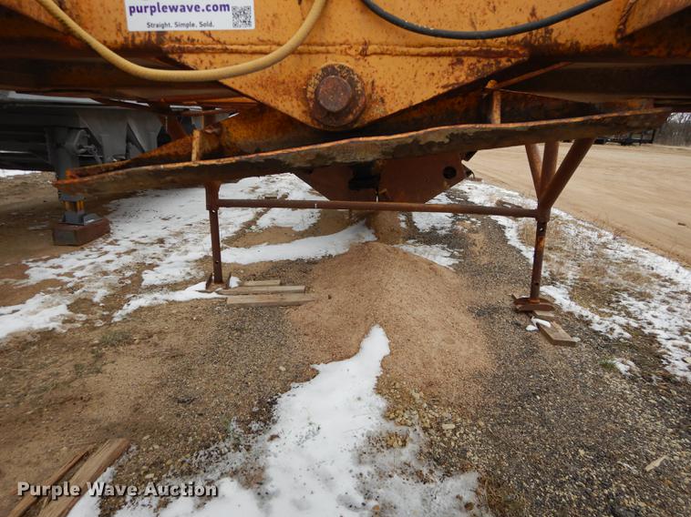 image for item DC0401 1969 Timpte BD2T double hopper bottom dump trailer