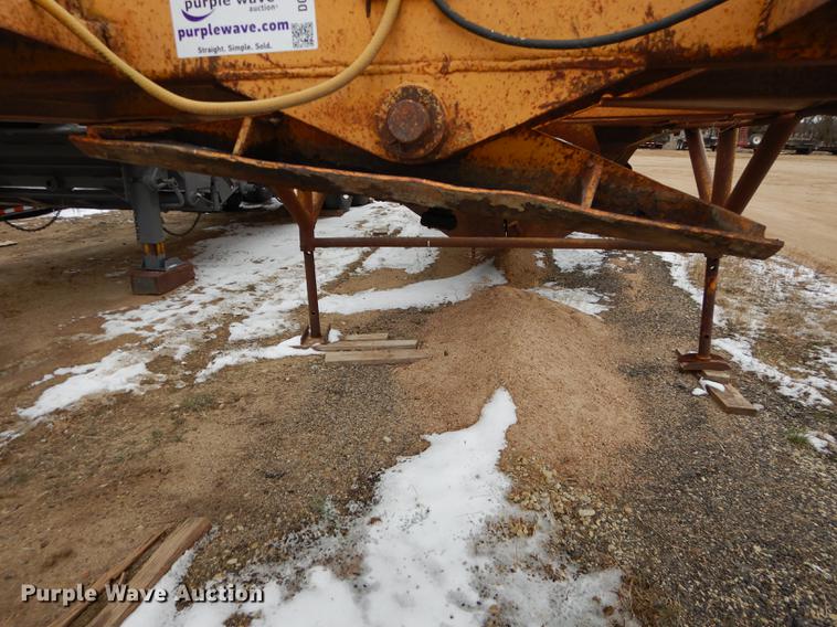 image for item DC0401 1969 Timpte BD2T double hopper bottom dump trailer