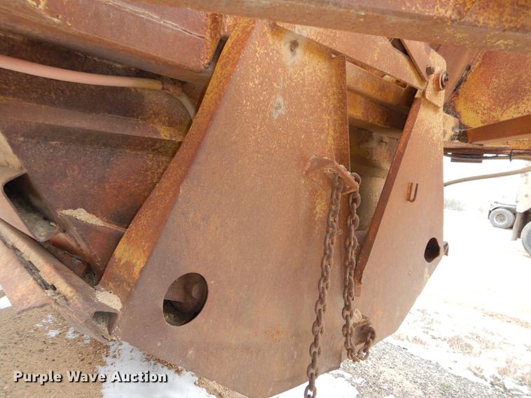 image for item DC0401 1969 Timpte BD2T double hopper bottom dump trailer