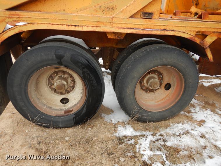 image for item DC0401 1969 Timpte BD2T double hopper bottom dump trailer