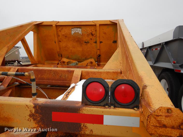 image for item DC0401 1969 Timpte BD2T double hopper bottom dump trailer