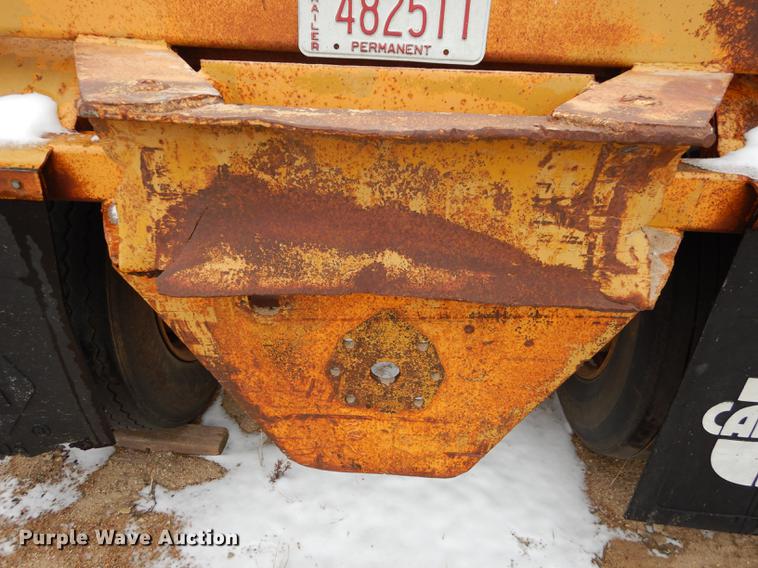 image for item DC0401 1969 Timpte BD2T double hopper bottom dump trailer