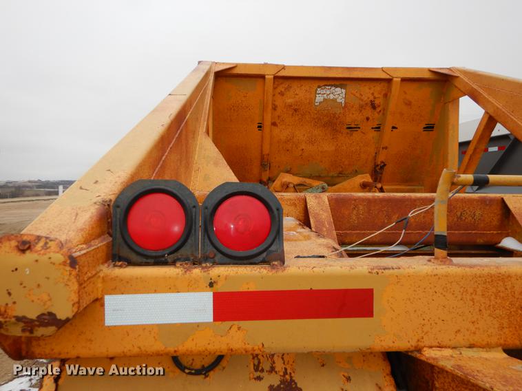 image for item DC0401 1969 Timpte BD2T double hopper bottom dump trailer