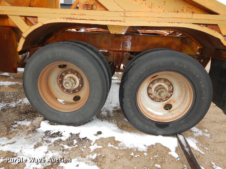 image for item DC0401 1969 Timpte BD2T double hopper bottom dump trailer