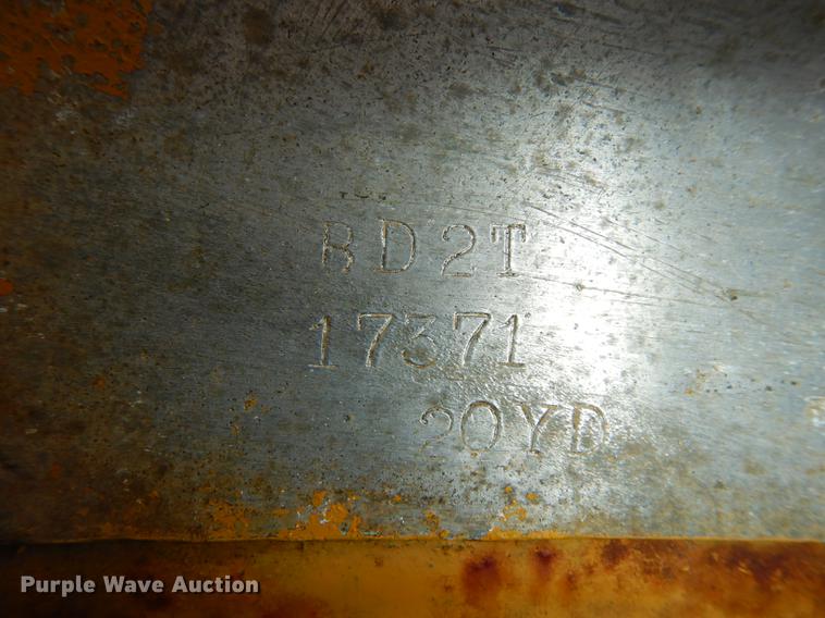 image for item DC0401 1969 Timpte BD2T double hopper bottom dump trailer