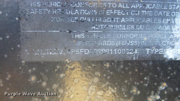 image for item DC3110 2008 PJ Trailers equipment trailer