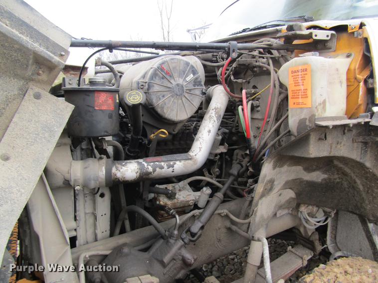 image for item DC4332 1993 Ford F800 digger derrick truck