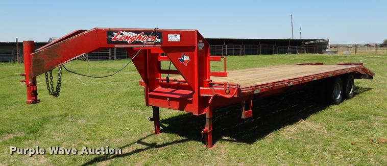 image for item DC5963 2015 Longhorn equipment trailer