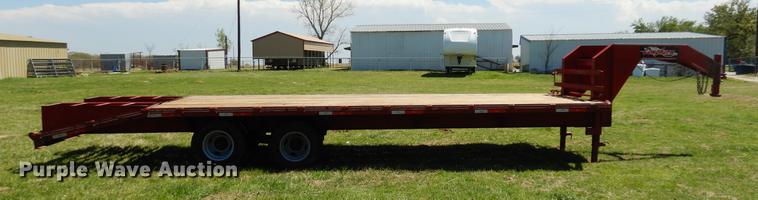image for item DC5963 2015 Longhorn equipment trailer