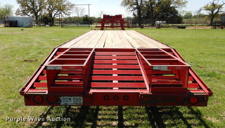 image for item DC5963 2015 Longhorn equipment trailer