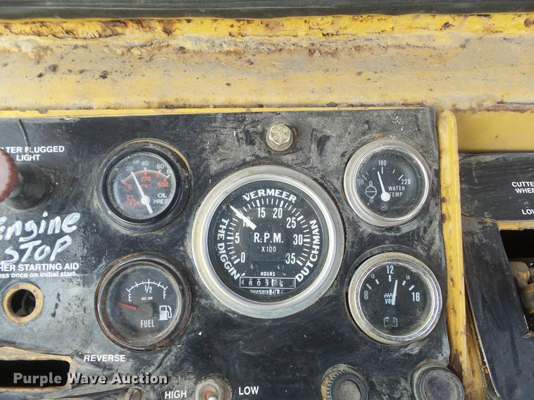 image for item DC7370 1988 Vermeer CC135 concrete cutter