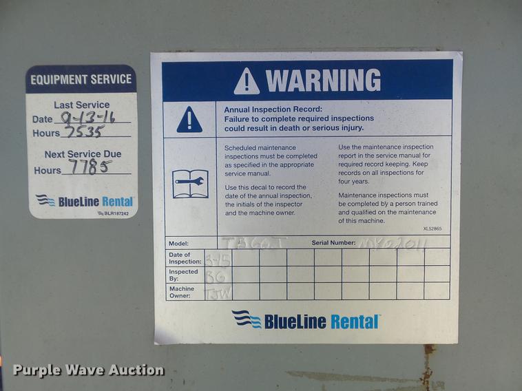 image for item DC7374 2002 Snorkel TB66J boom lift