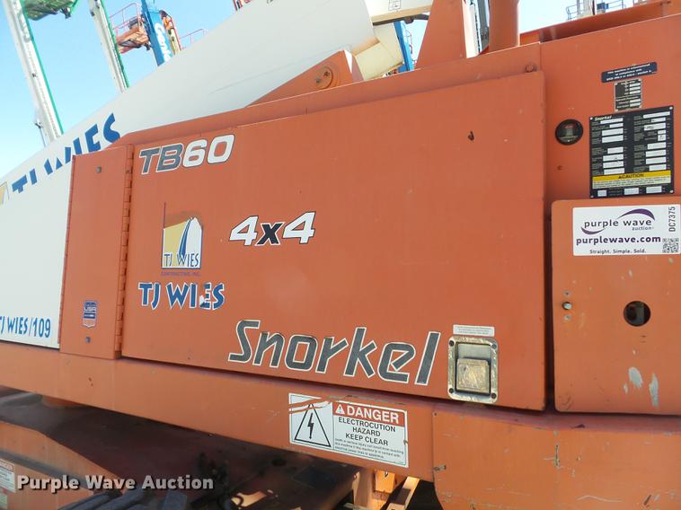 image for item DC7375 2006 Snorkel TB60 boom lift