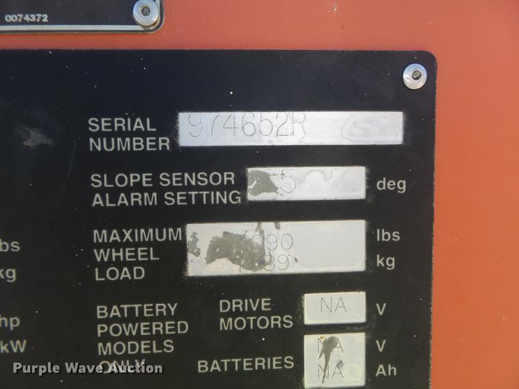 image for item DC7375 2006 Snorkel TB60 boom lift