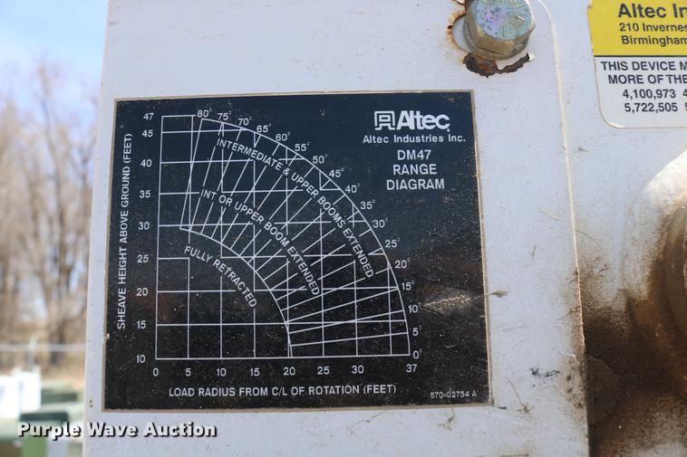 image for item DC7639 2007 International 7300 SFA digger derrick truck
