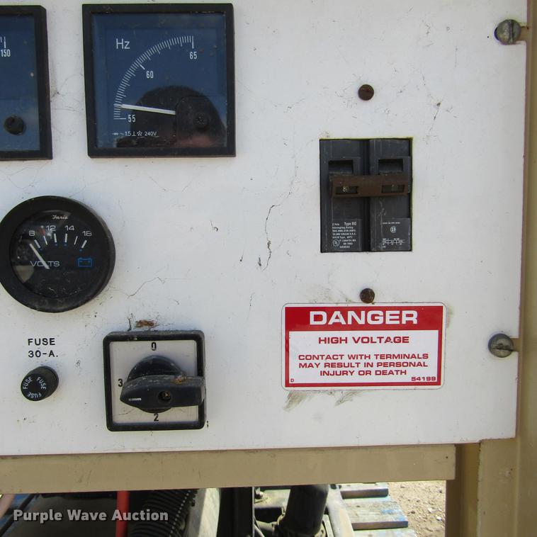 image for item DD2705 1998 Generac 00997-0 generator