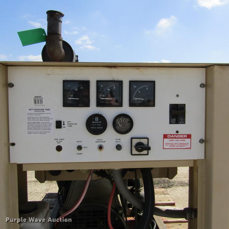 image for item DD2706 1998 Generac 00997-0 generator