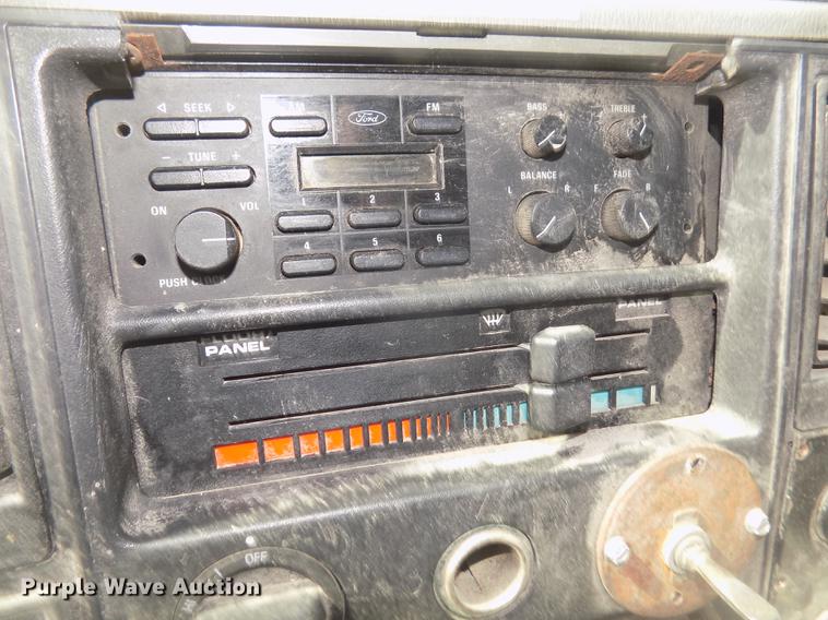 image for item DD2800 1993 Ford CF7000 Crosswind sweeper truck