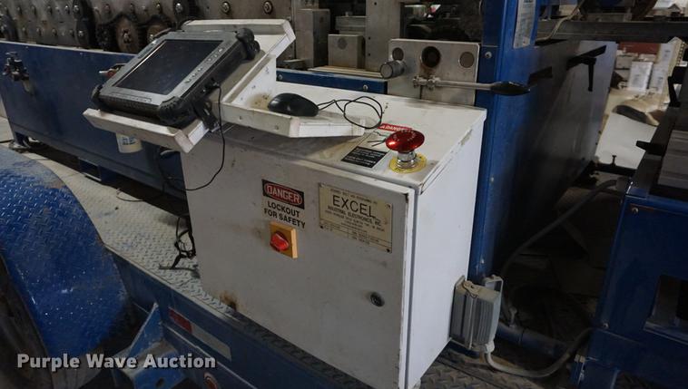 image for item DE3191 2009 Schlebach Quadro standing seam roll forming system