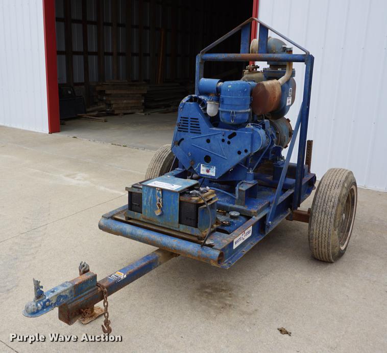 image for item DE3196 Gorman Rupp 16A2-F3L 10 series pump