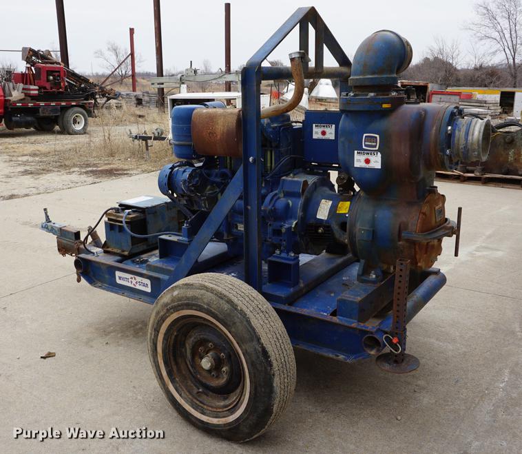 image for item DE3196 Gorman Rupp 16A2-F3L 10 series pump