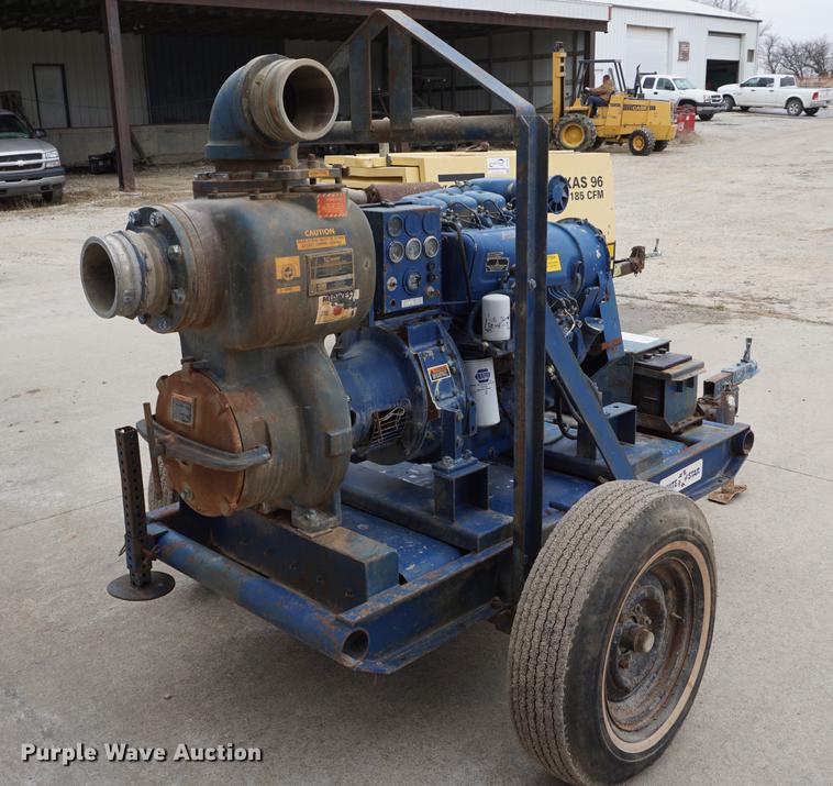 image for item DE3196 Gorman Rupp 16A2-F3L 10 series pump