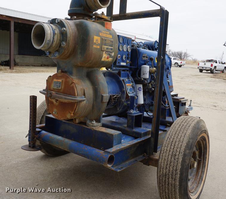image for item DE3196 Gorman Rupp 16A2-F3L 10 series pump