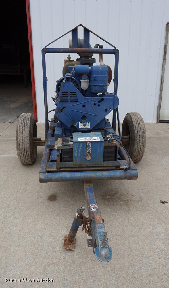 image for item DE3196 Gorman Rupp 16A2-F3L 10 series pump