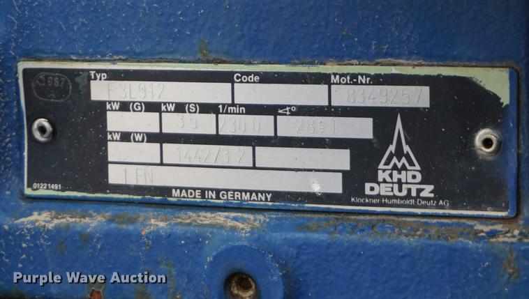 image for item DE3196 Gorman Rupp 16A2-F3L 10 series pump