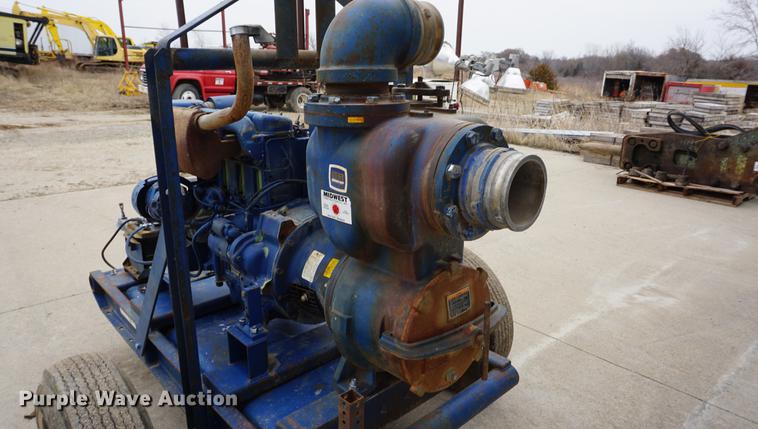 image for item DE3196 Gorman Rupp 16A2-F3L 10 series pump