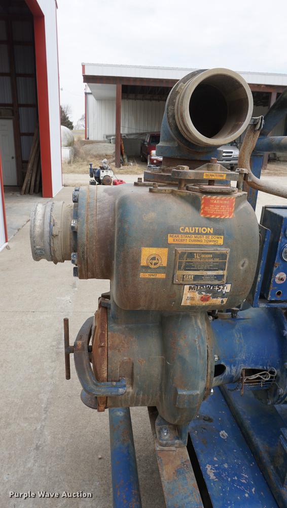 image for item DE3196 Gorman Rupp 16A2-F3L 10 series pump