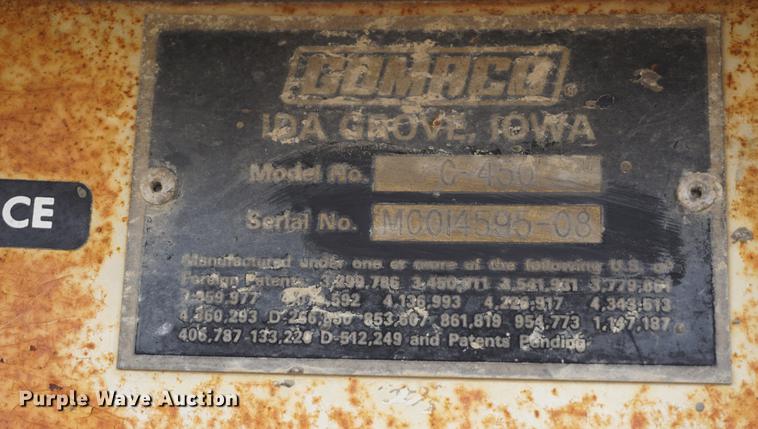 image for item DE3209 Gomaco C450 bridge deck finisher