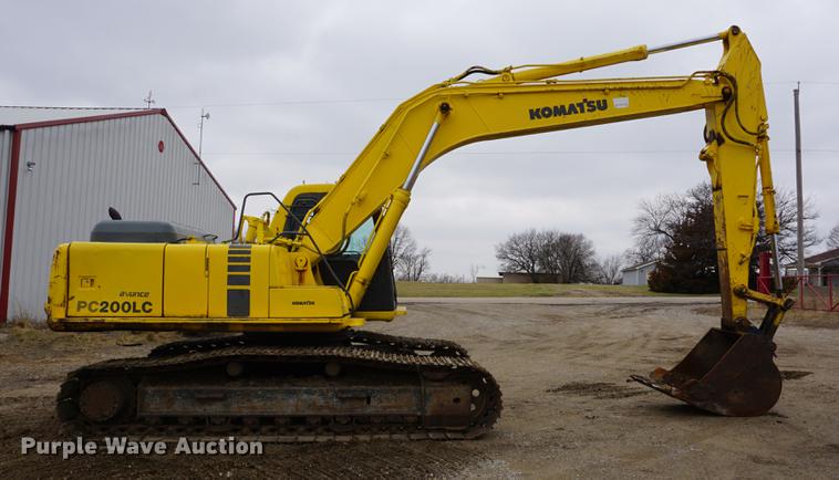 image for item DE3226 1998 Komatsu PC200LC-6E excavator