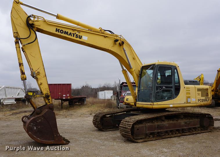 image for item DE3227 1997 Komatsu PC200LC-6LE excavator