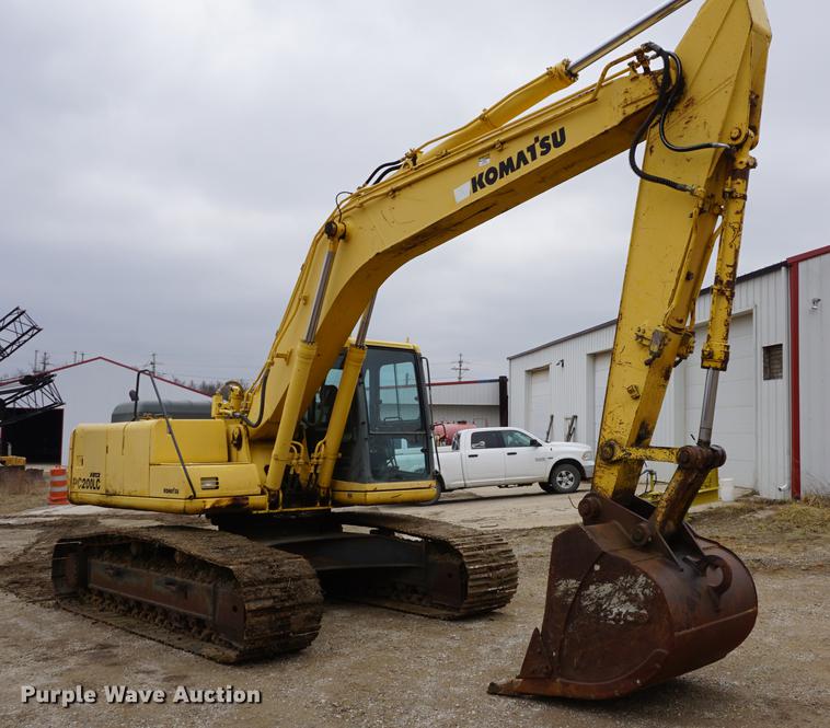 image for item DE3227 1997 Komatsu PC200LC-6LE excavator