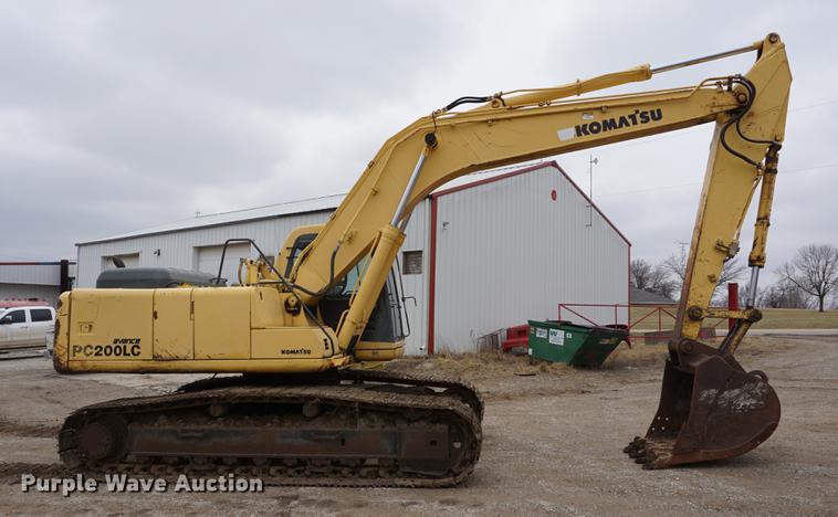 image for item DE3227 1997 Komatsu PC200LC-6LE excavator
