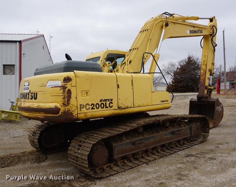 image for item DE3227 1997 Komatsu PC200LC-6LE excavator