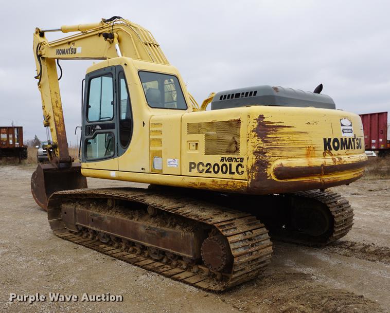 image for item DE3227 1997 Komatsu PC200LC-6LE excavator