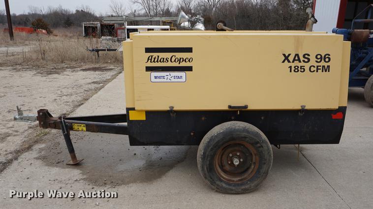 image for item DE3231 2002 Atlas Copco XAS96 air compressor